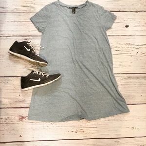 Forever 21 light blue T-shirt Dress